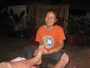 Foot massage