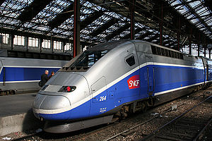 Bullet Train TGV-Duplex_Paris