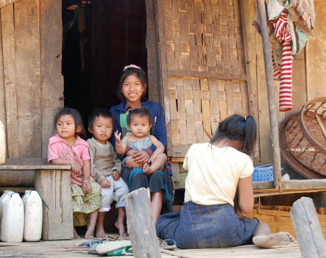 Just hangin'. Muang Ngoi district, Laos