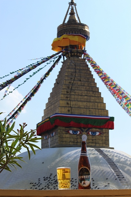 'Boudhanath with Beer'