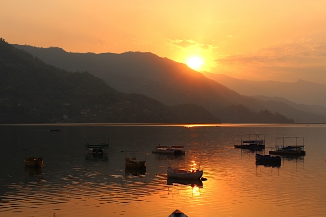 Lake Phewa Sunset